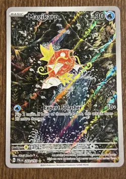 Pokemon TCG Magikarp 203/193 Paldea Evolved Illustration Rare Holo Full Art EN - Image 1
