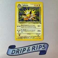 Pokemon - 4/64 - Jolteon - Jungle WoTC Unlimited Holo - Image 1