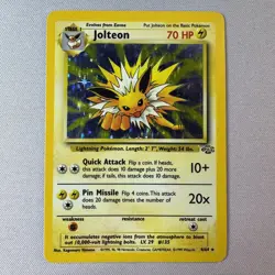 Pokemon - 4/64 - Jolteon - Jungle WoTC Unlimited Holo - Image 2