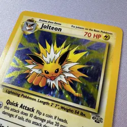 Pokemon - 4/64 - Jolteon - Jungle WoTC Unlimited Holo - Image 3