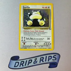 Pokemon - 11/64 - Snorlax - Jungle WoTC Unlimited Holo Rare Near Mint - Image 1
