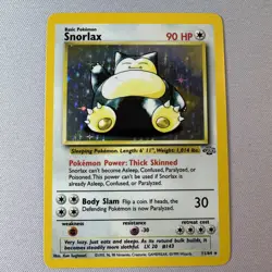 Pokemon - 11/64 - Snorlax - Jungle WoTC Unlimited Holo Rare Near Mint - Image 2