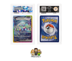 Pokemon Stella Crown Terapagos EX 170/142 SIR ACE 10 Gem Mint - Image 1