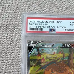 Pokemon Charizard V PSA 9 SWSH260 SWSH Promo 2022 Full Art Holo ENG - Image 3
