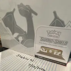 Pokemon TCG Sword & Shield Ultra-Premium Collection Charizard Box English 1 Box - Image 1