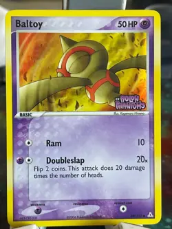 POKEMON BALTOY 59/110 COMMON HOLOFOIL EX HOLON PHANTOMS STAMPED NM CARD - Image 1