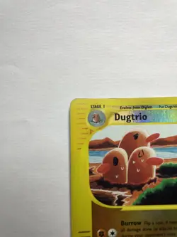 Pokemon TCG Dugtrio Skyridge Card 52/155 Reverse Holo - Image 3