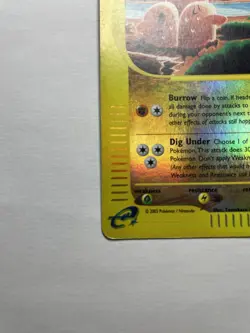 Pokemon TCG Dugtrio Skyridge Card 52/155 Reverse Holo - Image 4