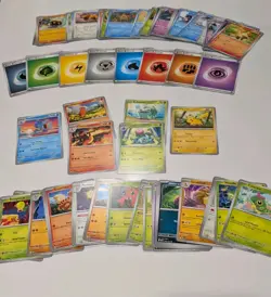 Pokemon Scarlet & Violet 151 Bulk Bundle – 78 Common Cards – No Duplicates - Image 1