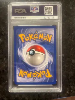 1999 POKEMON BASE SET #2 BLASTOISE-HOLO PSA 9 - Image 2