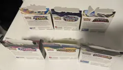 6x Empty Pokemon Booster Display Boxes Sword & Shield Evolving Skies *NO CARDS* - Image 4