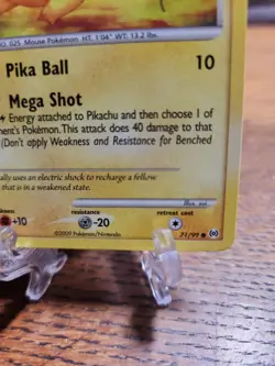 Pikachu 71/99 Arceus Regular LP 2009 Midera Pokemon TCG - Image 5