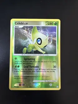 Celebi 7/123 - Pokemon Mysterious Treasures - Reverse Holo Rare - Vintage - Image 1