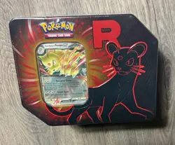 Pokemon TCG Team Rocket Persian Tin Destined Rivals Brand New Factory Sealed - Image 1