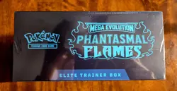 Pokemon Mega Evolution Phantasmal Flames Elite Trainer Box ETB Sealed - Image 2
