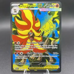 Mega Pyroar ex 099/086 Ultra Rare Chaos Rising Pokemon Holo NM - Image 1