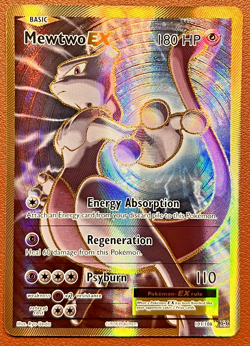 Pokemon Mewtwo EX (Full Art) 103/108 XY Evolutions M/NM - Image 1