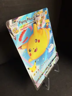Pokemon TCG Flying Pikachu VMAX Holo Ultra Rare Card 007/025 Celebrations - Image 2