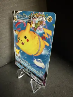 Pokemon TCG Flying Pikachu VMAX Holo Ultra Rare Card 007/025 Celebrations - Image 3