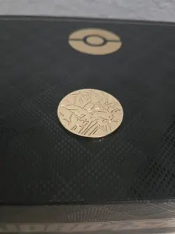 Pokemon TCG Metal Gold Coins And Dice Zacian/Zamazenta Ultra Premium Collection - Image 1