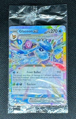 Glaceon ex 026/131 NM Advent Calendar Promo SEALED Pokemon Card Free Shipping - Image 1
