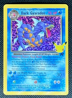 Dark Gyarados 8/82 NM Celebrations Classic Collection Pokemon Card Free Ship - Image 1
