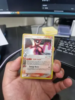 MEWTWO Δ 12/113 DELTA SPECIES POKEMON CARD TCG REVERSE HOLO STAMPED NM- RARE - Image 2