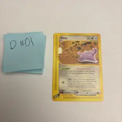 Ditto 51/144 Non Holo Skyridge - Pokemon Card - E-Reader Series - Image 1