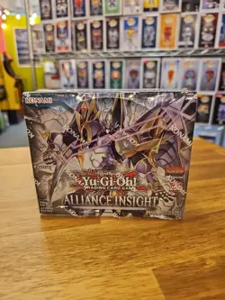 Yugioh Alliance Insight Sealed Booster Box 1st Edition - 24 Booster Packs - Image 1