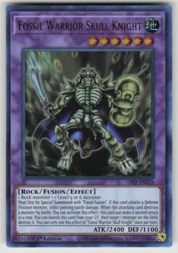 Fossil Warrior Skull Knight GFP2-EN129 Ultra Rare Yu-Gi-Oh 1st Edition NM - Image 1