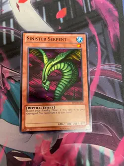 YUGIOH - SINISTER SERPENT - COMMON - BP02 - UNLIMITED - LP - Image 1