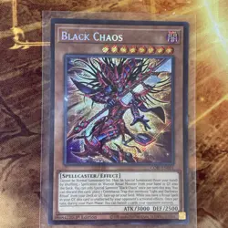 Yu-Gi-Oh TCG Black Chaos 1rst Edition Secret Rare - Image 2