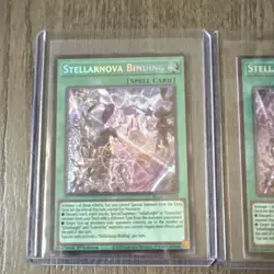 Konami Stellarnova Binding Spell BLGG-EN020 1st Ed Foil English x3 - Image 2