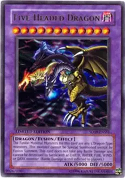 Five-Headed Dragon - Limited Structure Deck: Dinosaur's Rage MP YuGiOh - Image 1