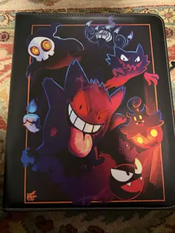 Gengar 900 Card Binder for Pokemon TCG Card9 Pocket with 50 Sleeves new - Image 1