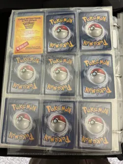 Binder Full 22 Pokemon Cards WOTC Vintage HOLO/ Rev Collection Lot MP/HP - Image 3