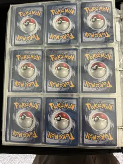 Binder Full 22 Pokemon Cards WOTC Vintage HOLO/ Rev Collection Lot MP/HP - Image 4
