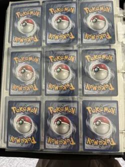 Binder Full 22 Pokemon Cards WOTC Vintage HOLO/ Rev Collection Lot MP/HP - Image 5