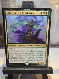 Camellia, the Seedmiser Bloomburrow NM MTG - Image 1
