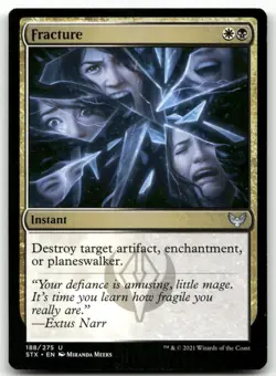 Fracture #188 (LP) Strixhaven STX Magic MTG - Image 1