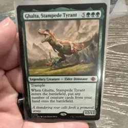 Wizards of the Coast Ghalta, Stampede Tyrant Stamped Ixalan Mythic EN 185 - Image 1
