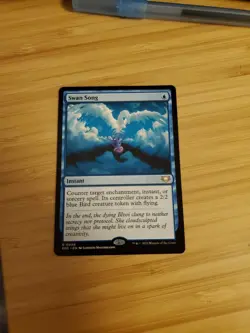 Swan Song Commander: Edge of Eternities Regular MTG w/Bird Token - Image 1