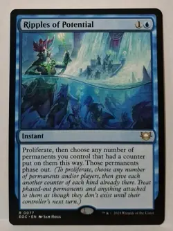MTG Ripples of Potential x1 Commander: Edge of Eternities Regular NM/PFresh! - Image 1
