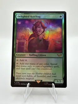 Delighted Halfling Universes Beyond Lord of the Rings Foil - Image 1
