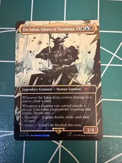 Secret Lair Drop Series #2226 Jin Sakai, Ghost of Tsushima (Rainbow Foil) - Image 1