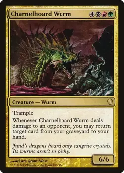 Charnelhoard Wurm (C13) Commander 2013 - LP - Image 1