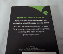 Magic the Gathering MTG MARVEL SUPER HEROES Welcome Deck Hulk 2026 - Image 2