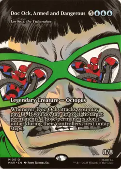 Doc Ock, Armed and Dangerous - Lorthos, the Tidemaker (Borderless) 10 MAR NM - Image 1