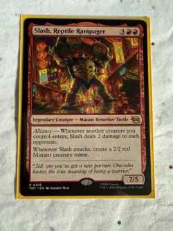 MTG Teenage Mutant Ninja Turtles Slash, Reptile Rampager 0108 NM Rare - Image 1