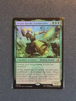 MTG Avatar Kyoshi, Earthbender - Foil - Avatar: the Last Airbender Eternal - NM+ - Image 1